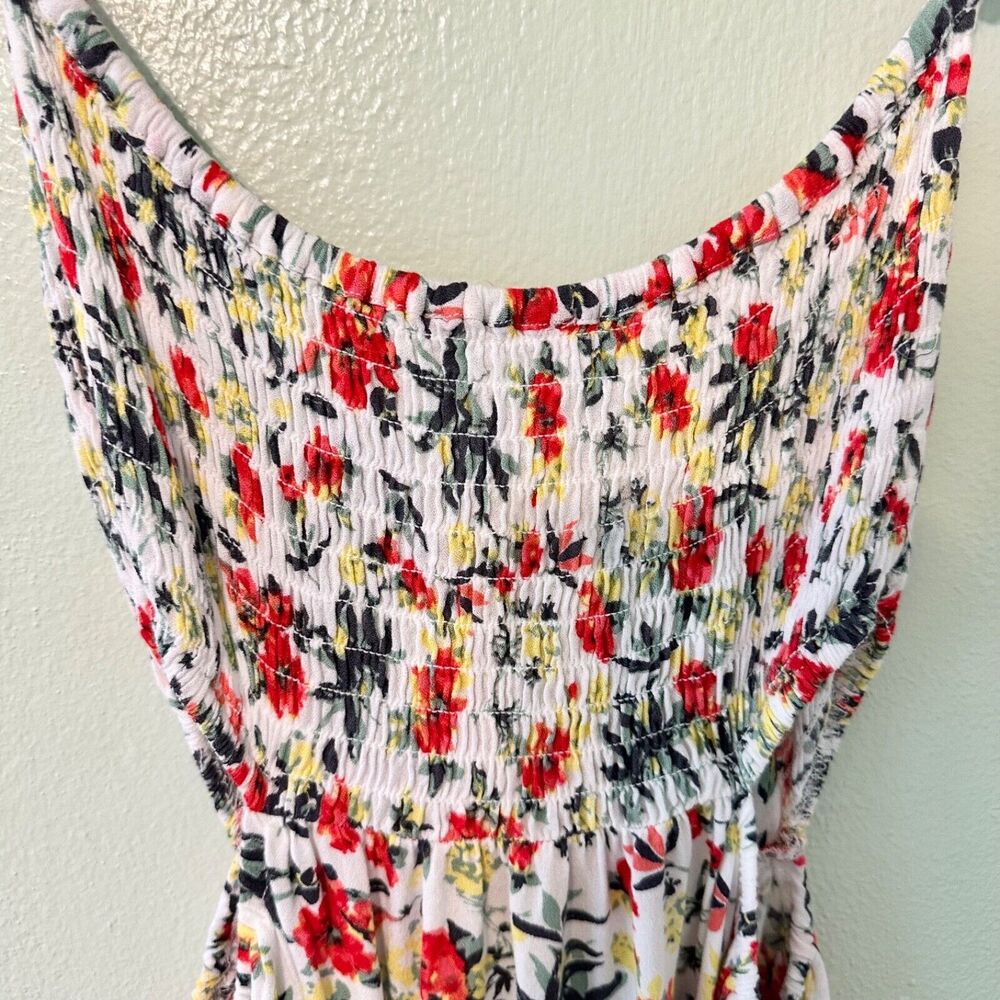 LUSH Women's Maxi Dress Size L Pink‎ Floral Flowly Slide Slits - Picture 7 of 16
